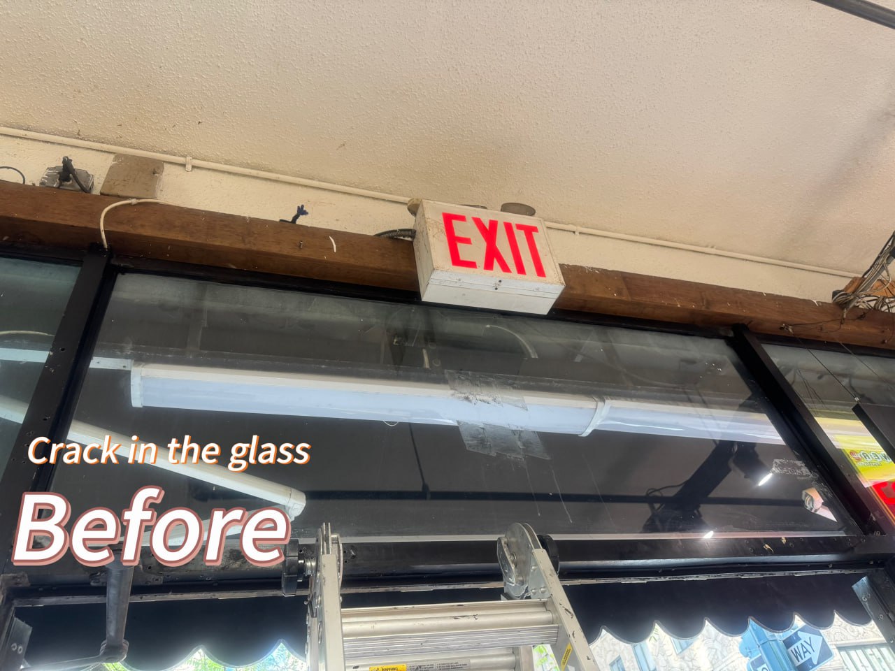 New window after installation