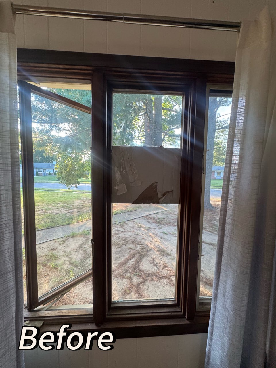 Modern window installation