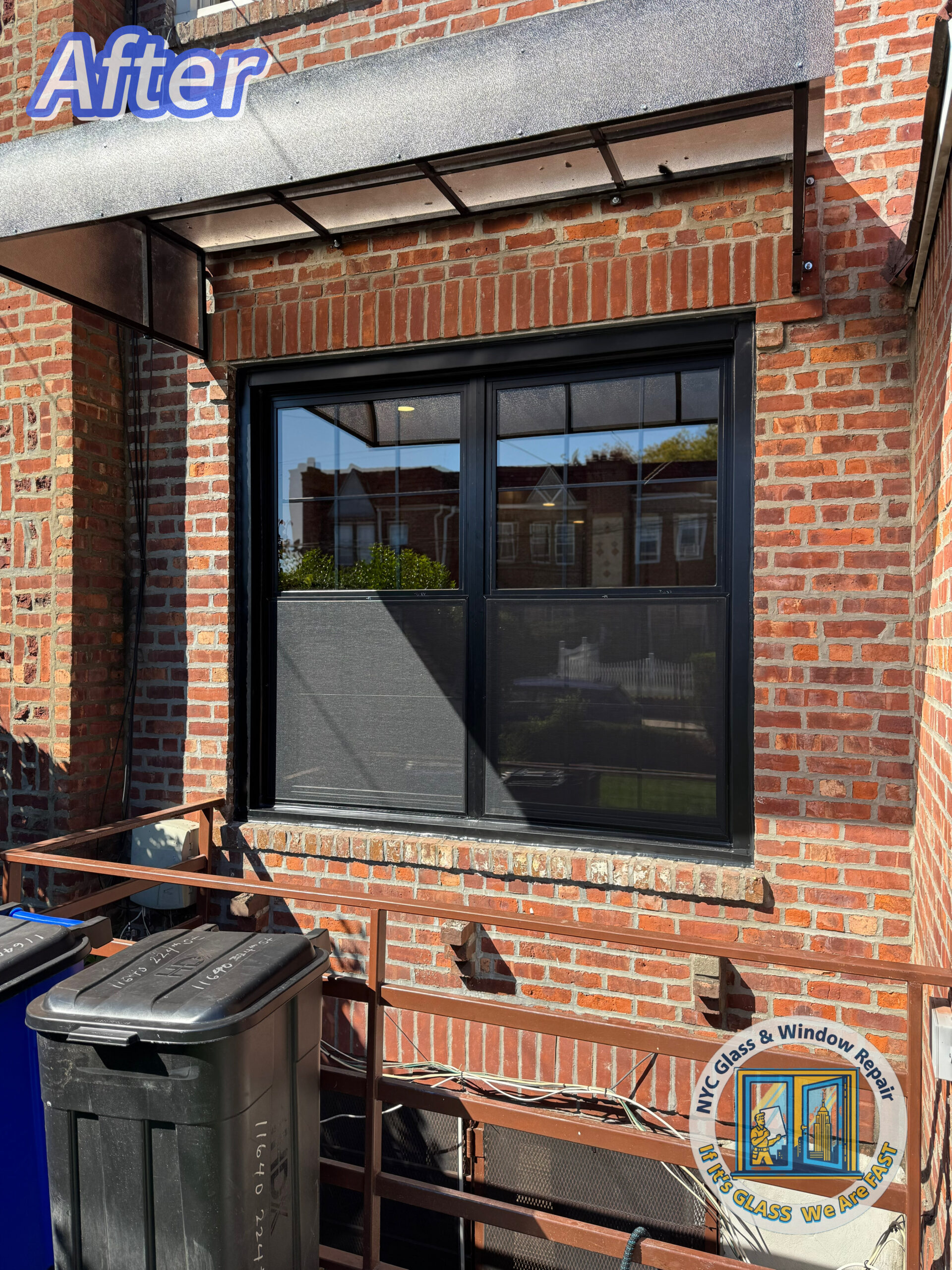 New double hung window installation Brooklyn
