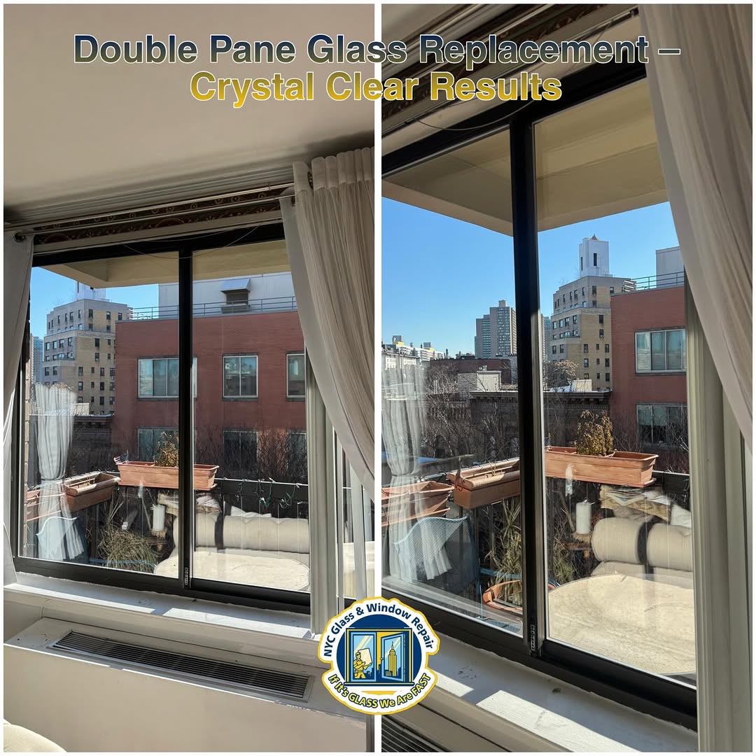 Sliding window IGU glass replacement NYC