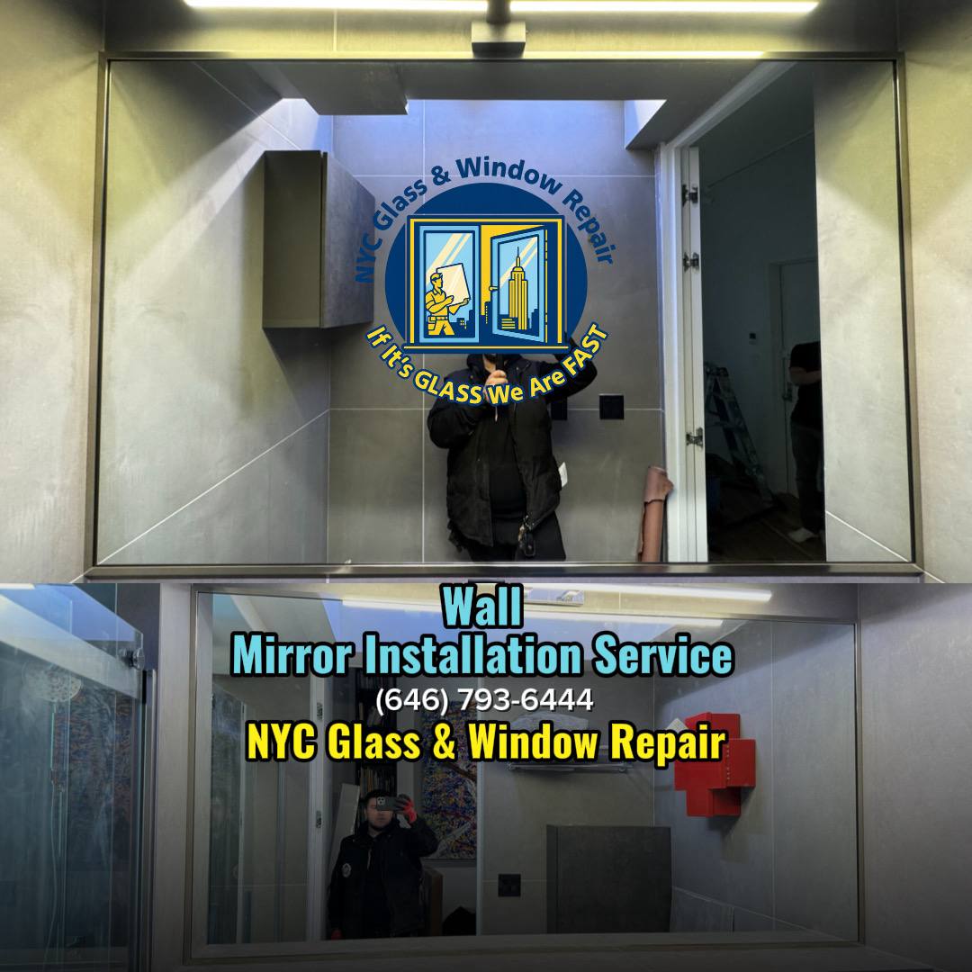 Closet mirror replacement Manhattan