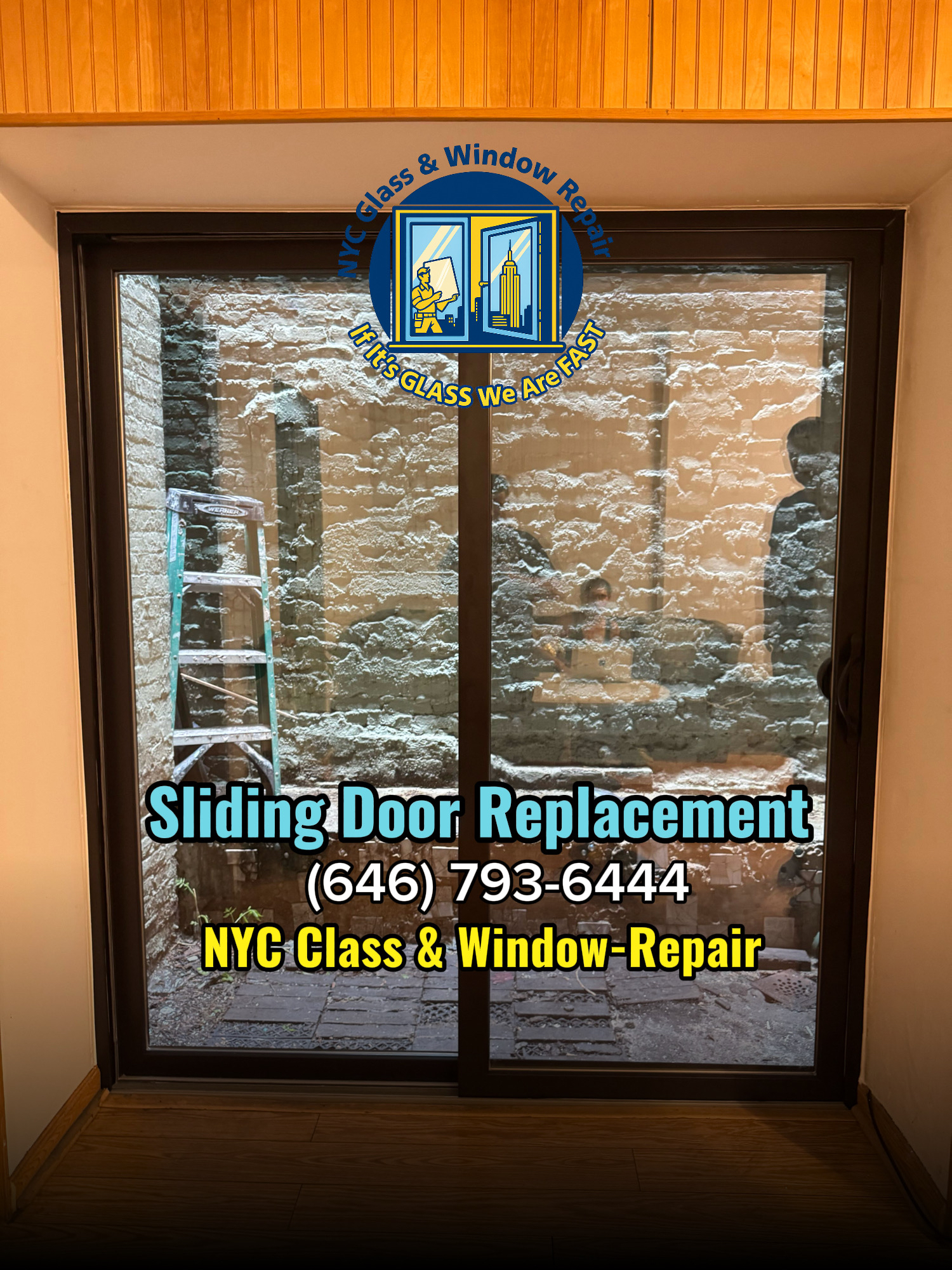 Door safety glass replacement Manhattan