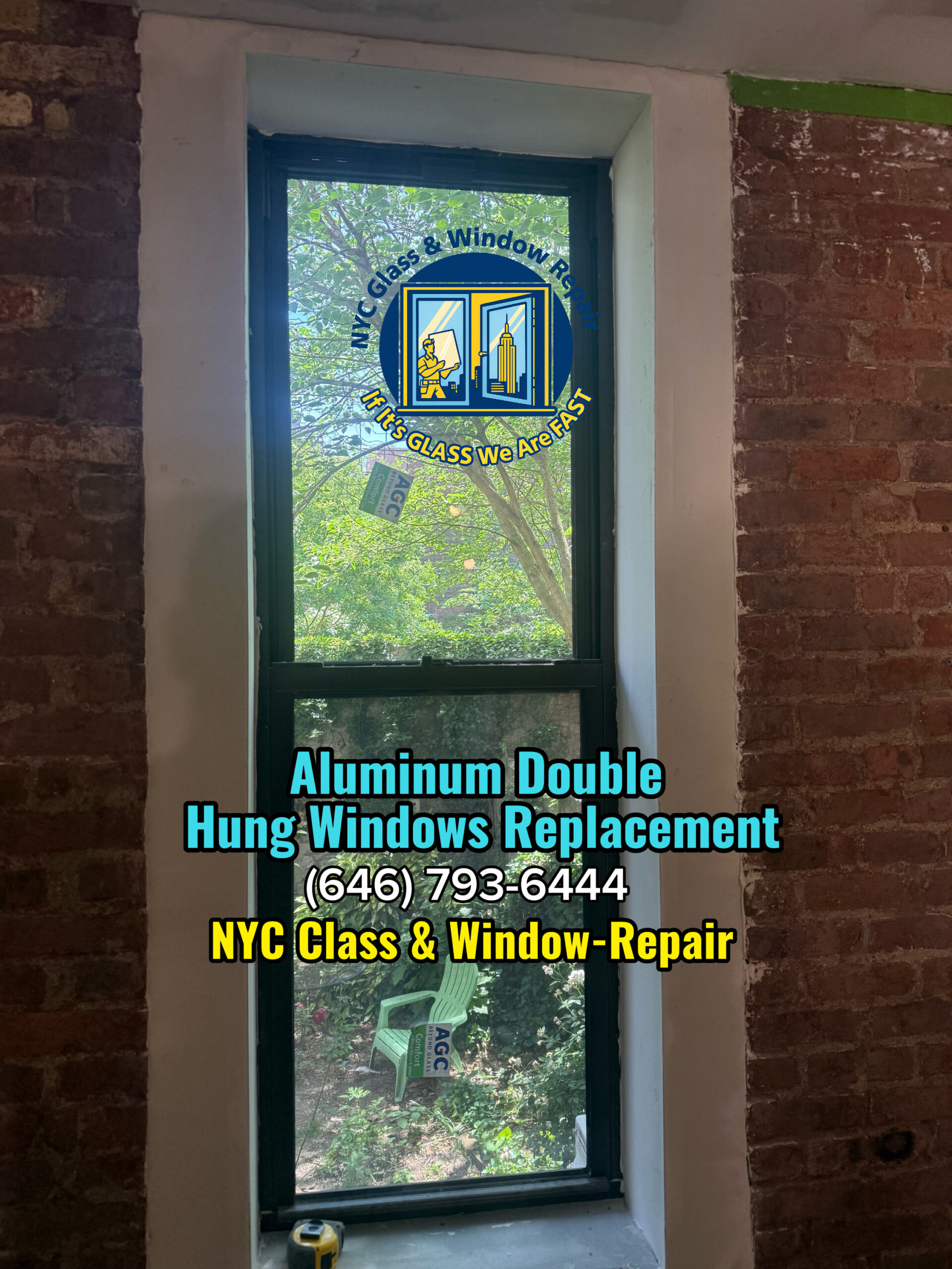 Double Hung Glass Replacement Manhattan NYC