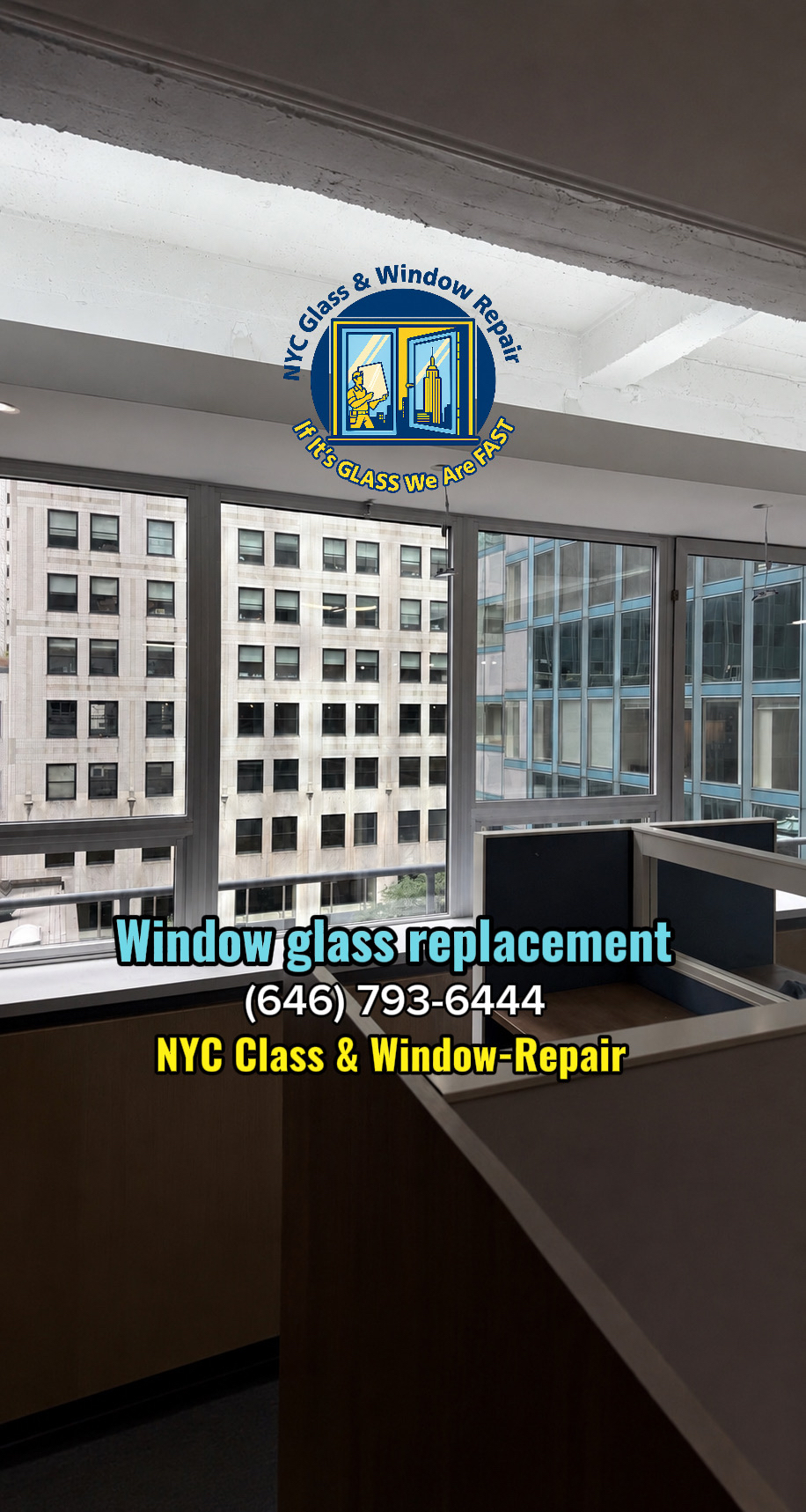 Storefront glass replacement NYC