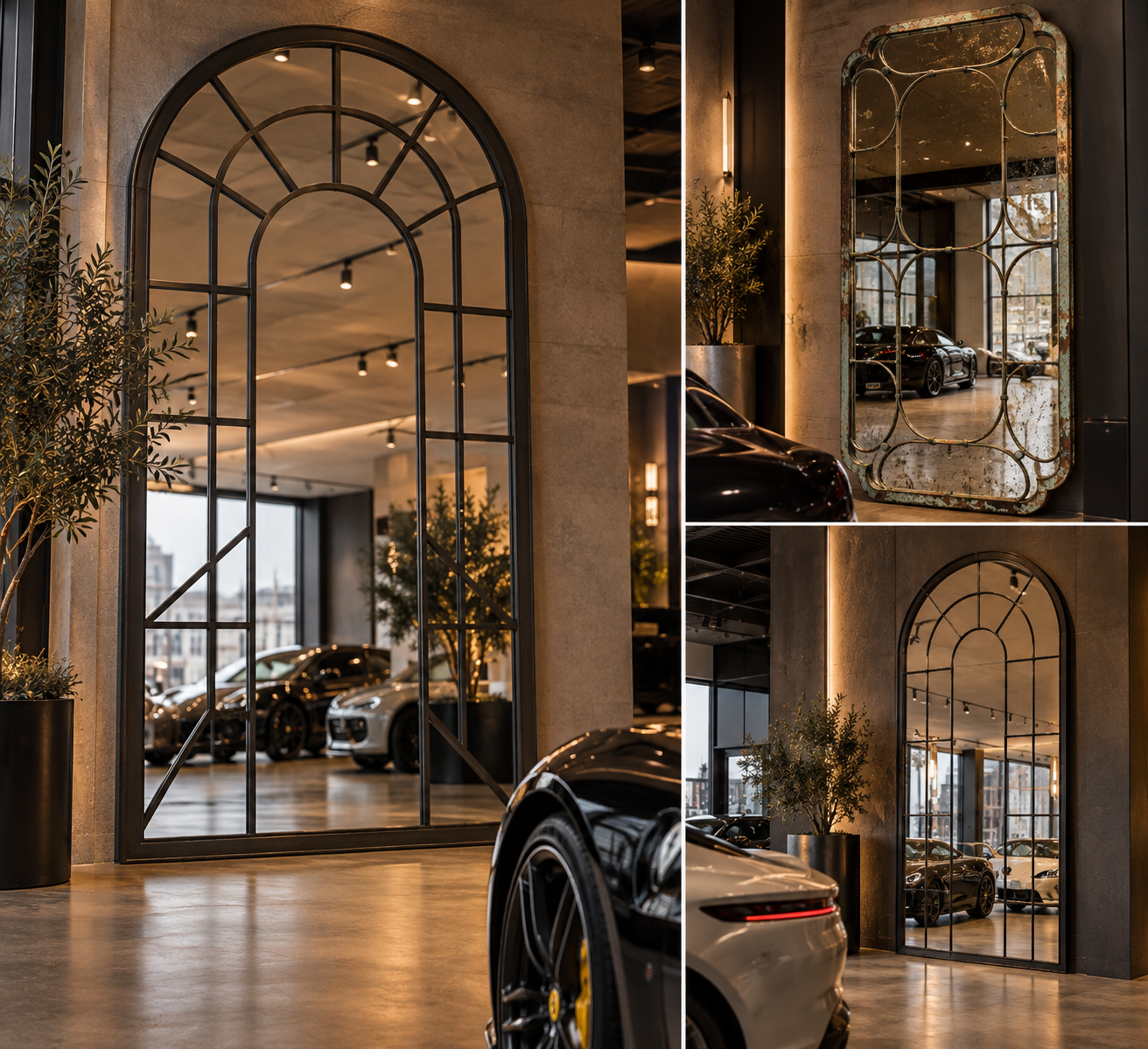 Luxury Showroom Mirror Collection - The Mirror Atelier